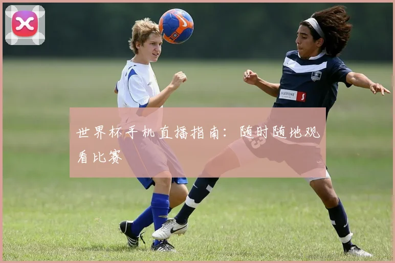 世界杯手机直播指南：随时随地观看比赛